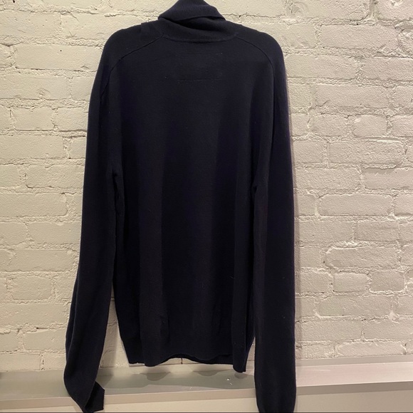 Margiela X H&M Navy Cashmere Super Oversized Sweater - Picture 4 of 6